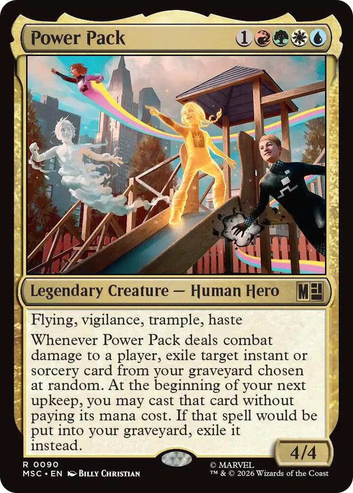Power Pack [Commander: Marvel Super Heroes] 90