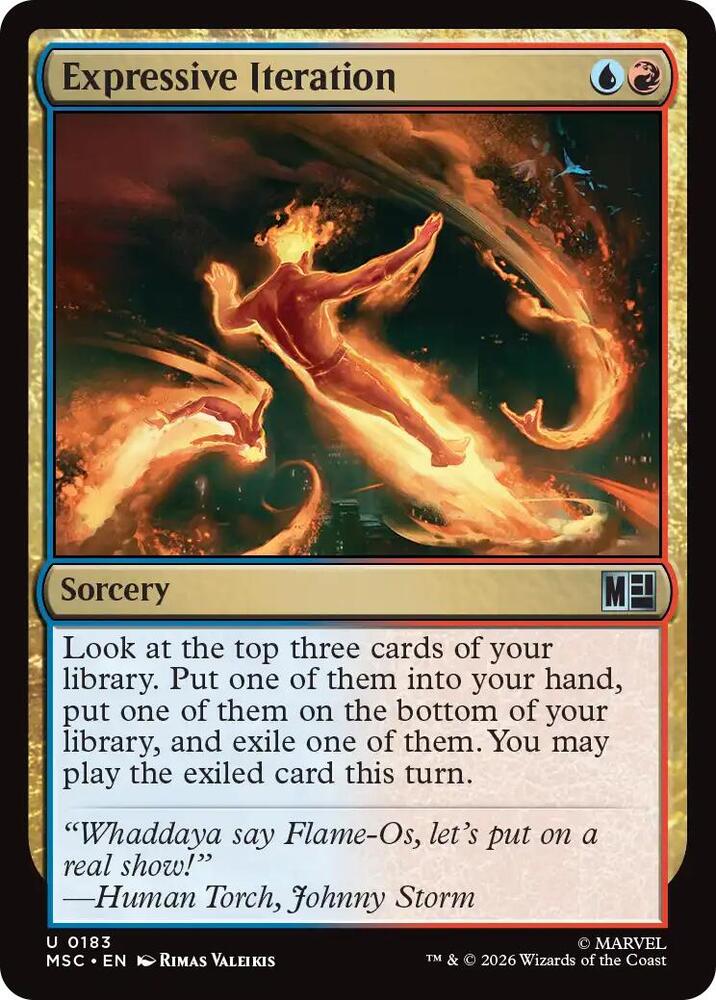 Expressive Iteration [Commander: Marvel Super Heroes] 183