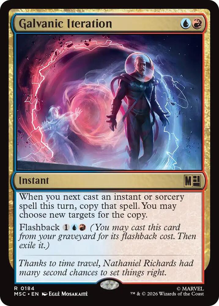 Galvanic Iteration (Surge Foil) [Commander: Marvel Super Heroes] 184