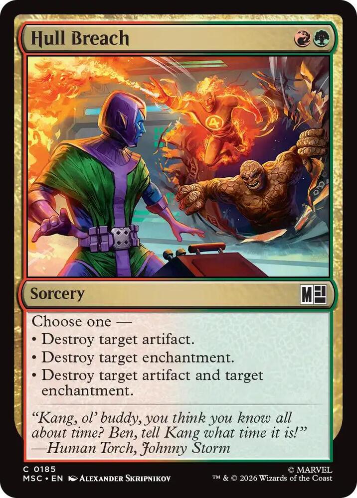 Hull Breach [Commander: Marvel Super Heroes] 185