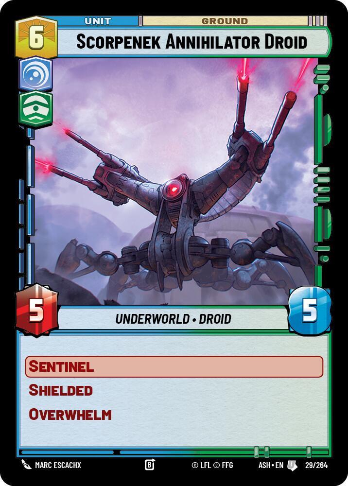 Scorpenek Annihilator Droid [Ashes of the Empire] 29/264