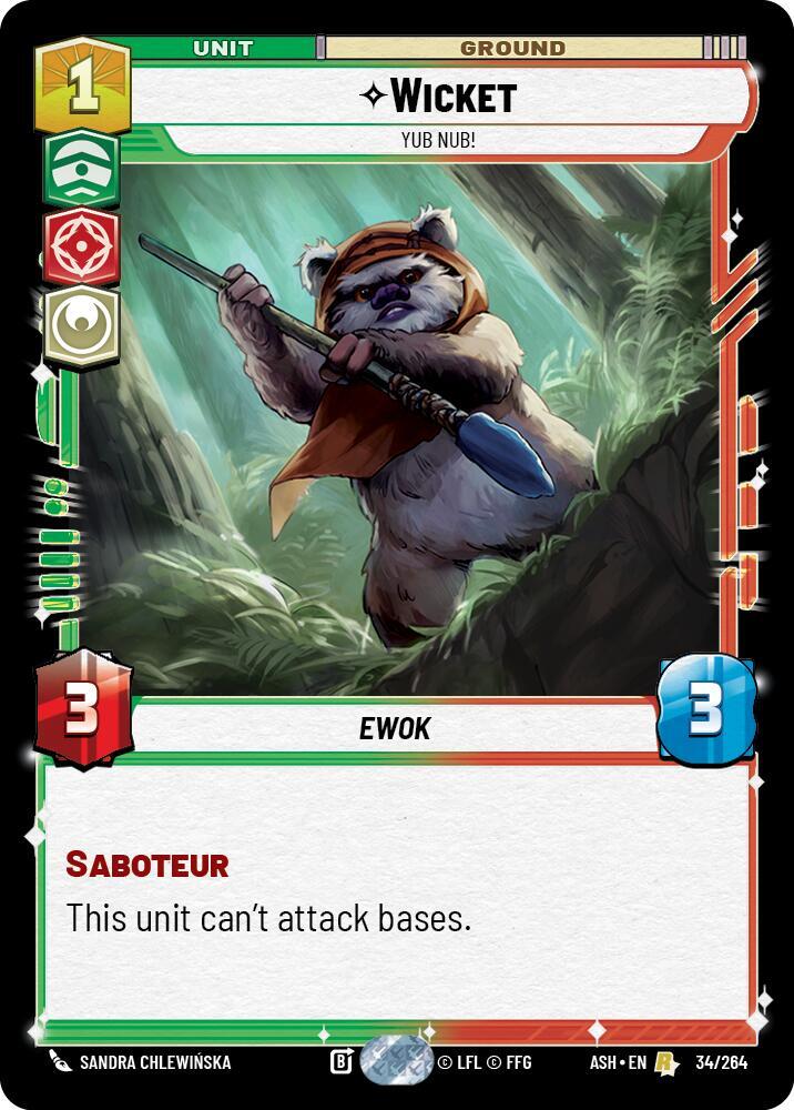 Wicket - Yub Nub! [Ashes of the Empire] 34/264