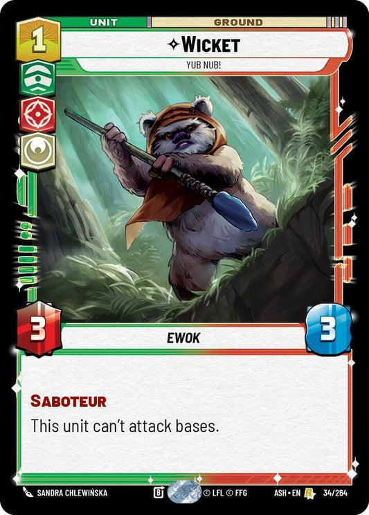 Wicket - Yub Nub! [Ashes of the Empire] 34/264
