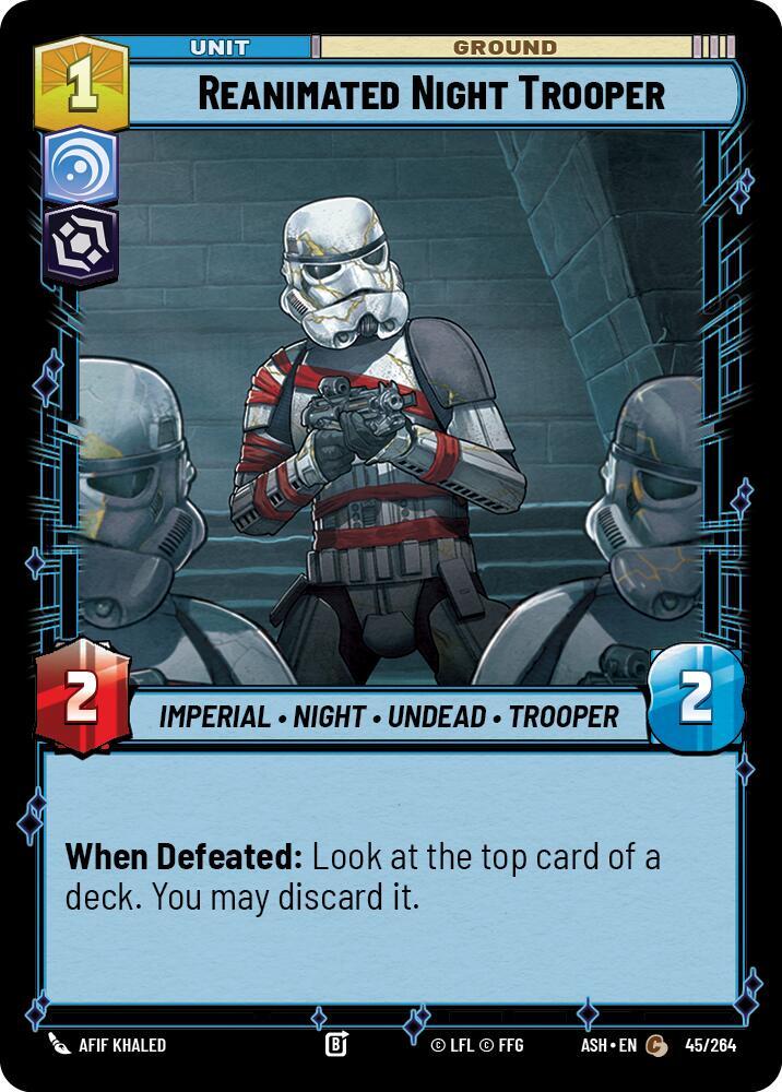 Reanimated Night Trooper [Ashes of the Empire] 45/264