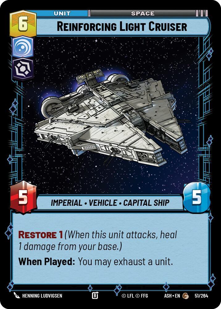 Reinforcing Light Cruiser [Ashes of the Empire] 51/264