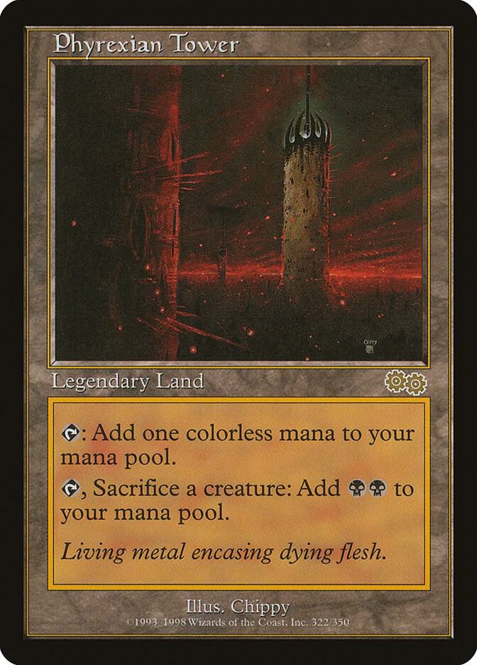 Phyrexian Tower [Urza's Saga] 322
