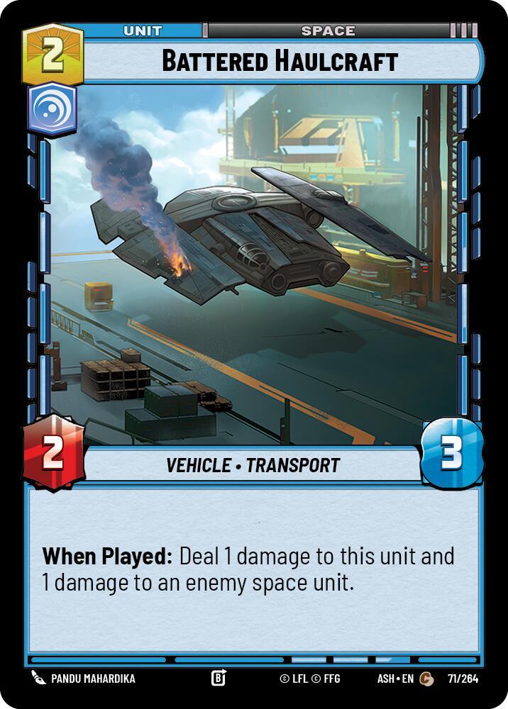 Battered Haulcraft [Ashes of the Empire] 71/264