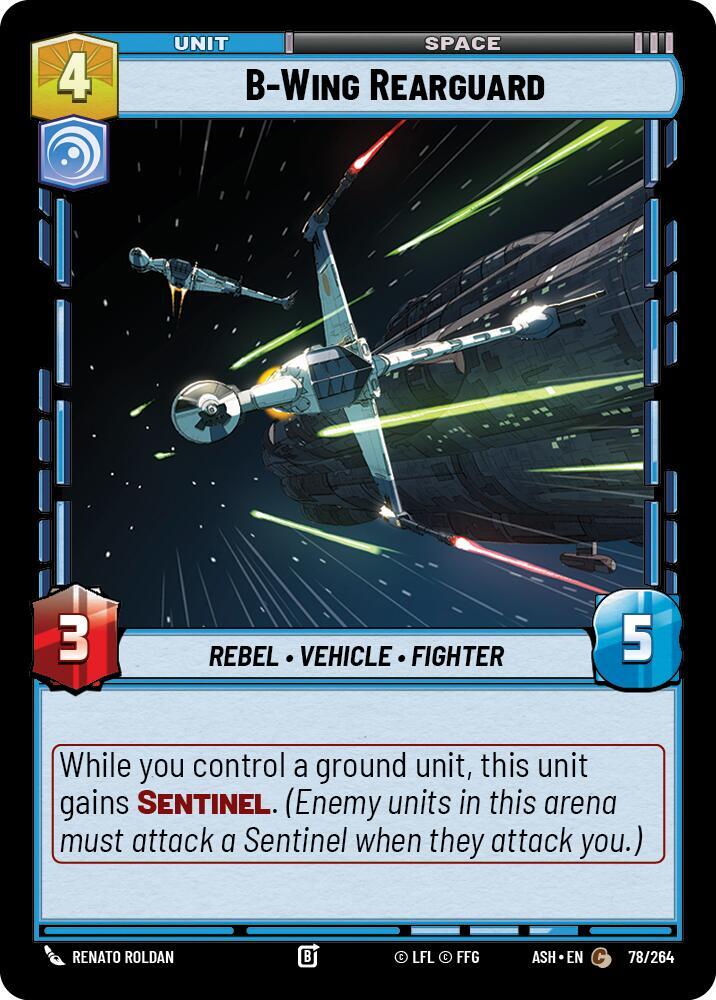 B-Wing Rearguard [Ashes of the Empire] 78/264