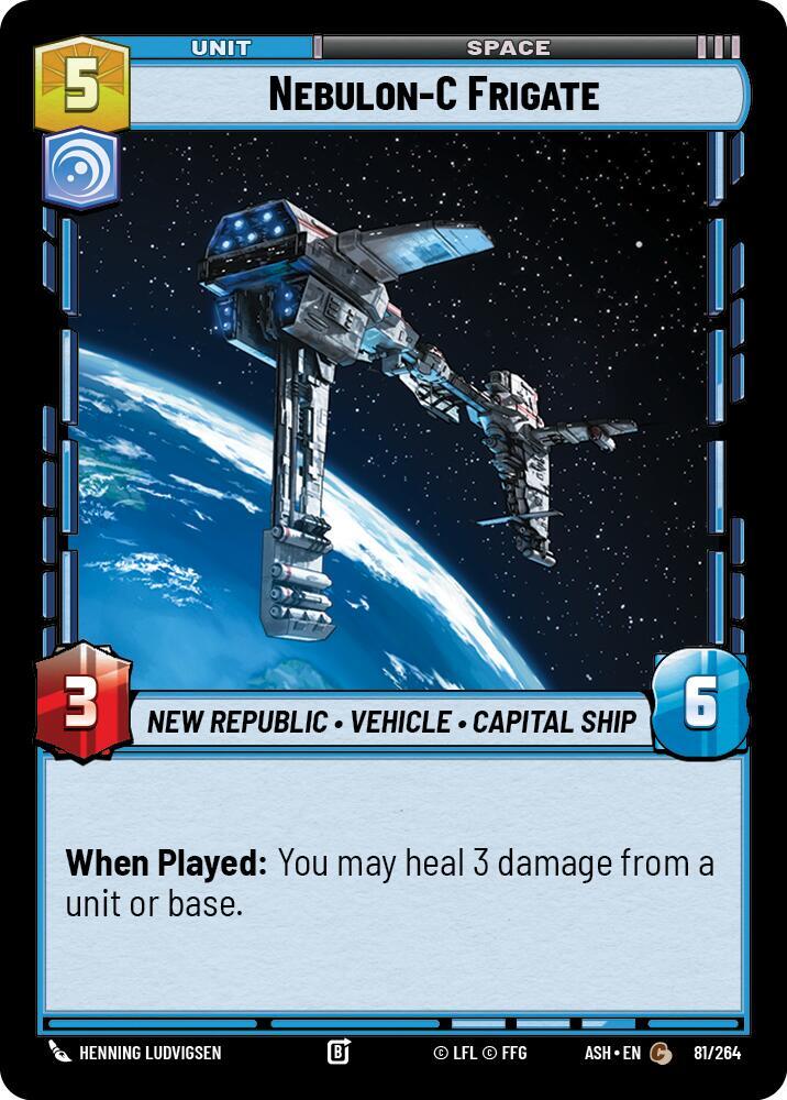 Nebulon-C Frigate [Ashes of the Empire] 81/264