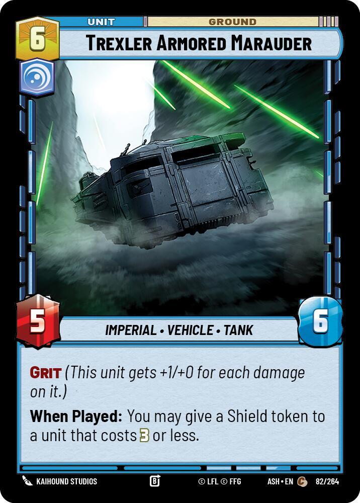 Trexler Armored Marauder [Ashes of the Empire] 82/264