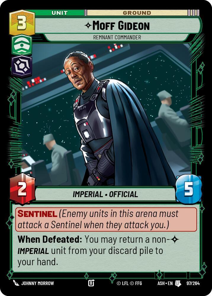Moff Gideon - Remnant Commander [Ashes of the Empire] 97/264