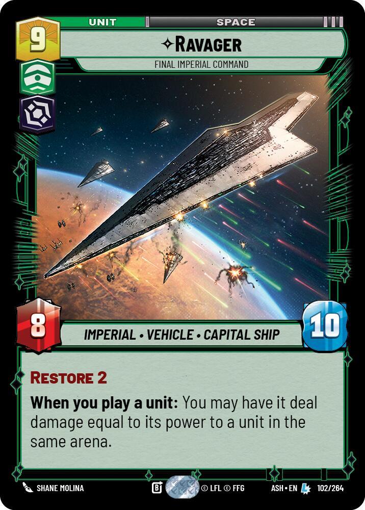 Ravager - Final Imperial Command [Ashes of the Empire] 102/264