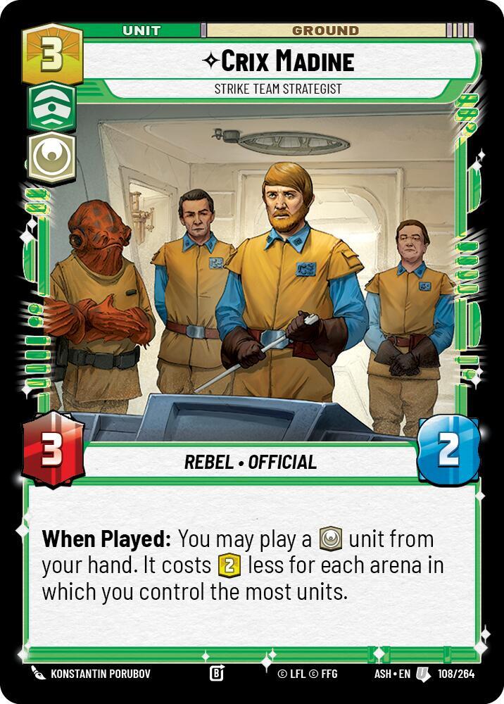 Crix Madine - Strike Team Strategist [Ashes of the Empire] 108/264