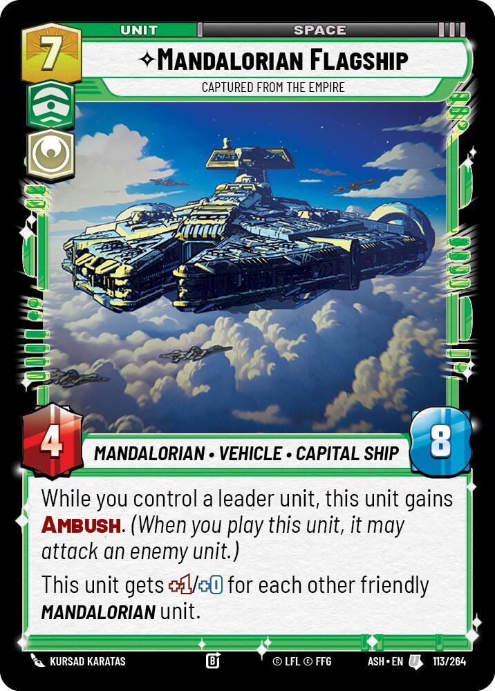 Mandalorian Flagship - Captured from the Empire [Ashes of the Empire] 113/264