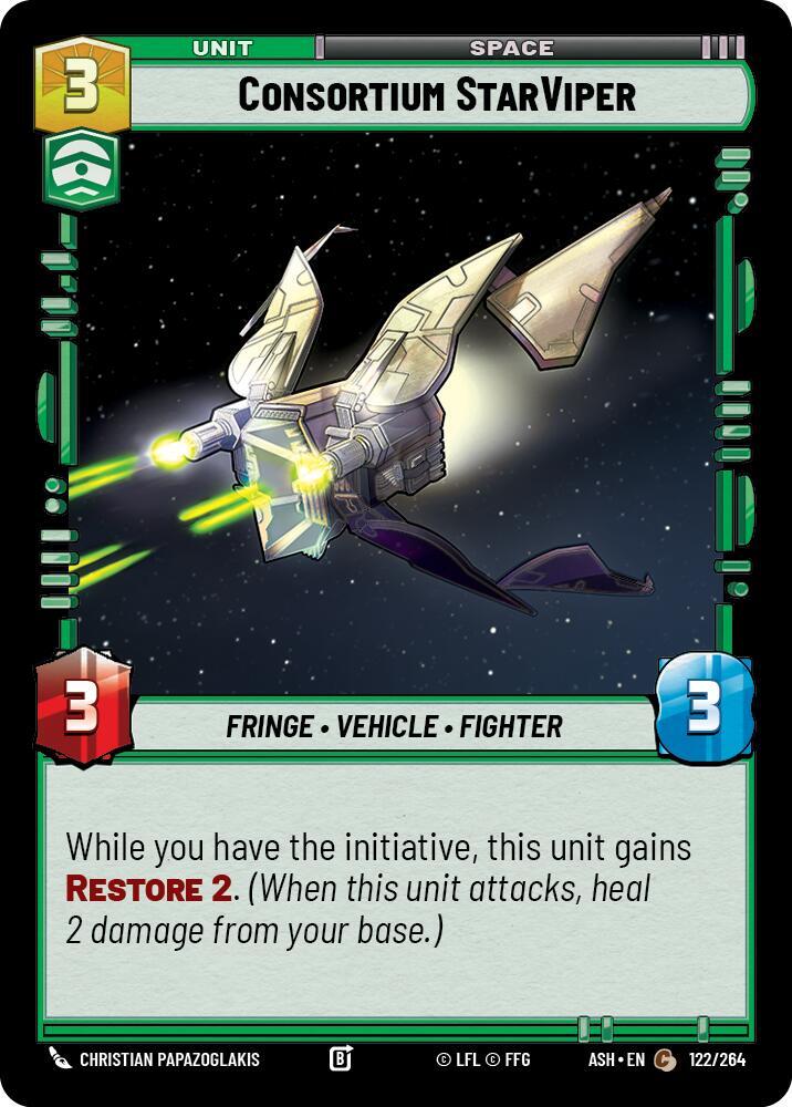 Consortium StarViper [Ashes of the Empire] 122/264