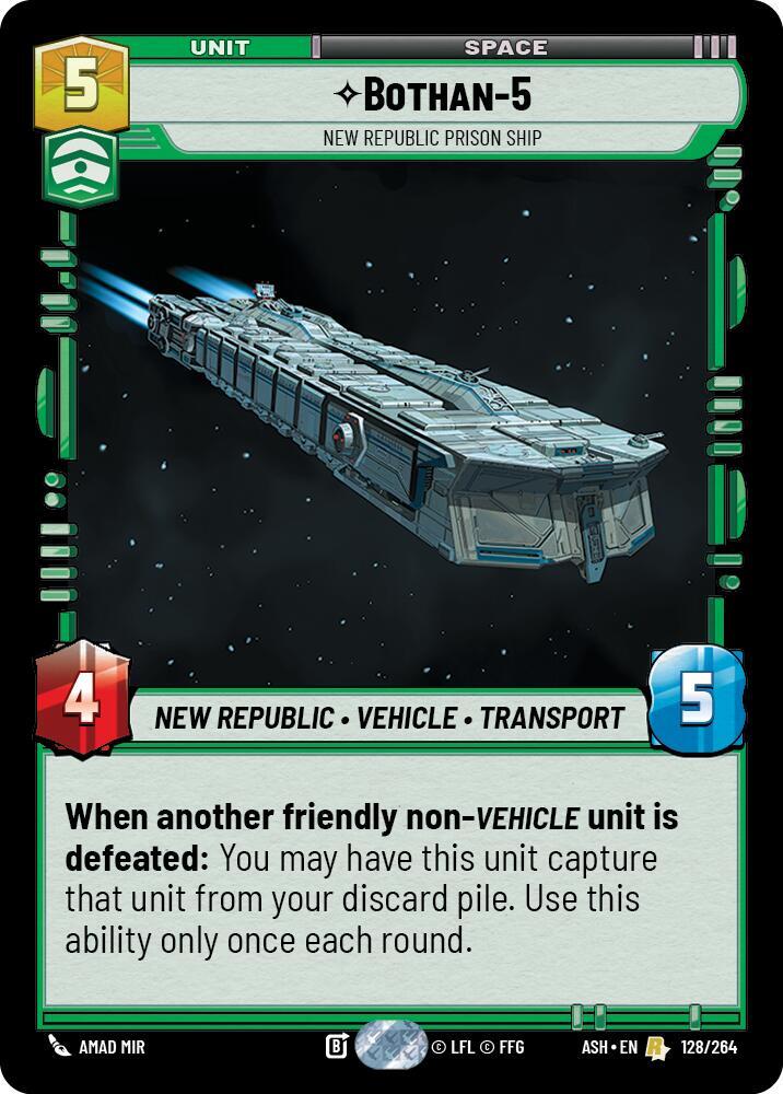Bothan-5 - New Republic Prison Ship [Ashes of the Empire] 128/264
