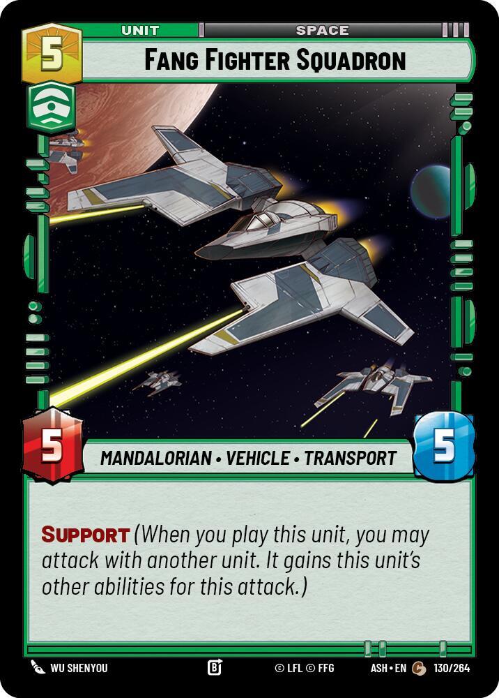 Fang Fighter Squadron [Ashes of the Empire] 130/264