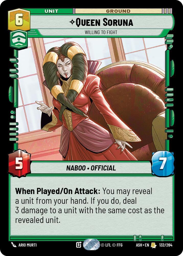 Queen Soruna - Willing to Fight [Ashes of the Empire] 132/264