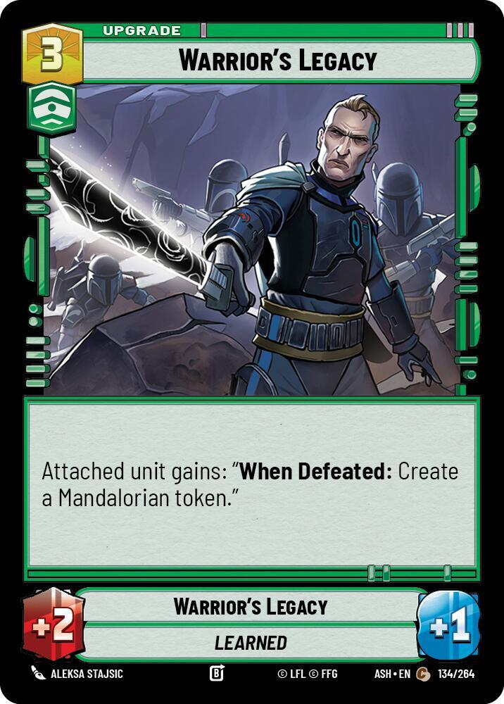 Warrior's Legacy [Ashes of the Empire] 134/264
