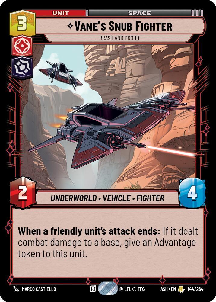 Vane's Snub Fighter - Brash and Proud [Ashes of the Empire] 144/264