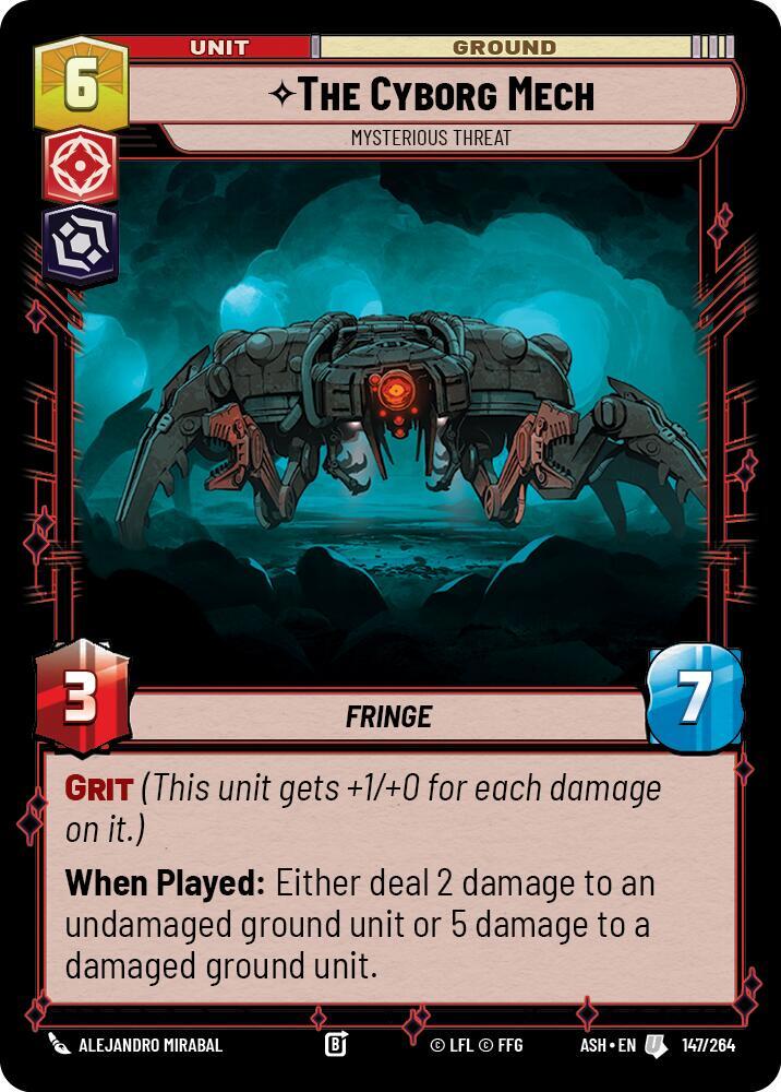 The Cyborg Mech - Mysterious Threat [Ashes of the Empire] 147/264