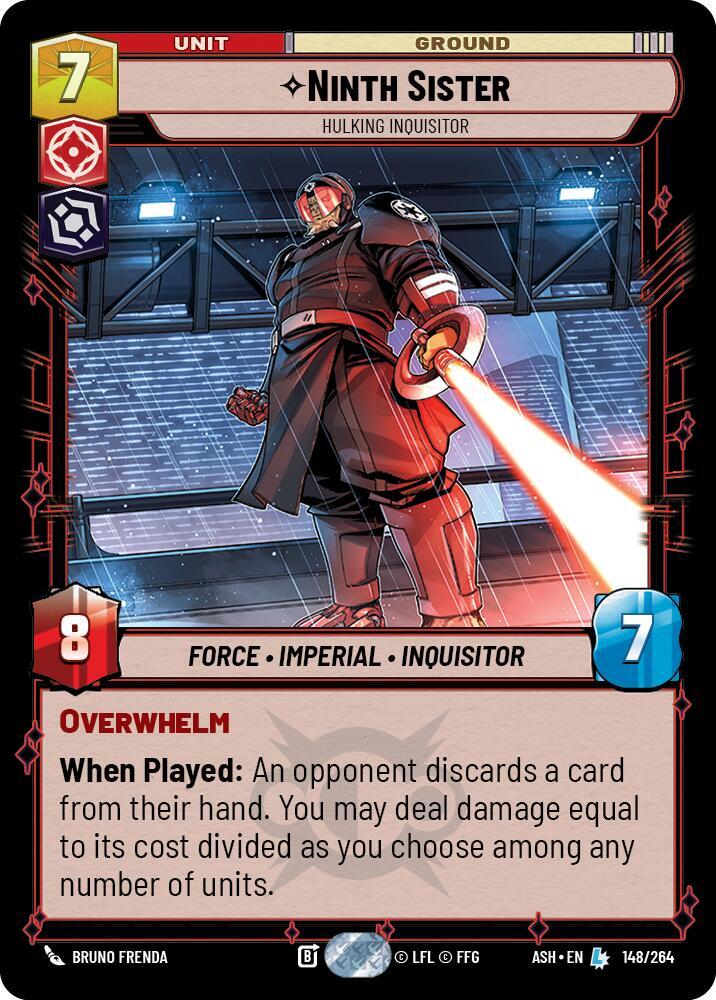 Ninth Sister - Hulking Inquisitor [Ashes of the Empire] 148/264