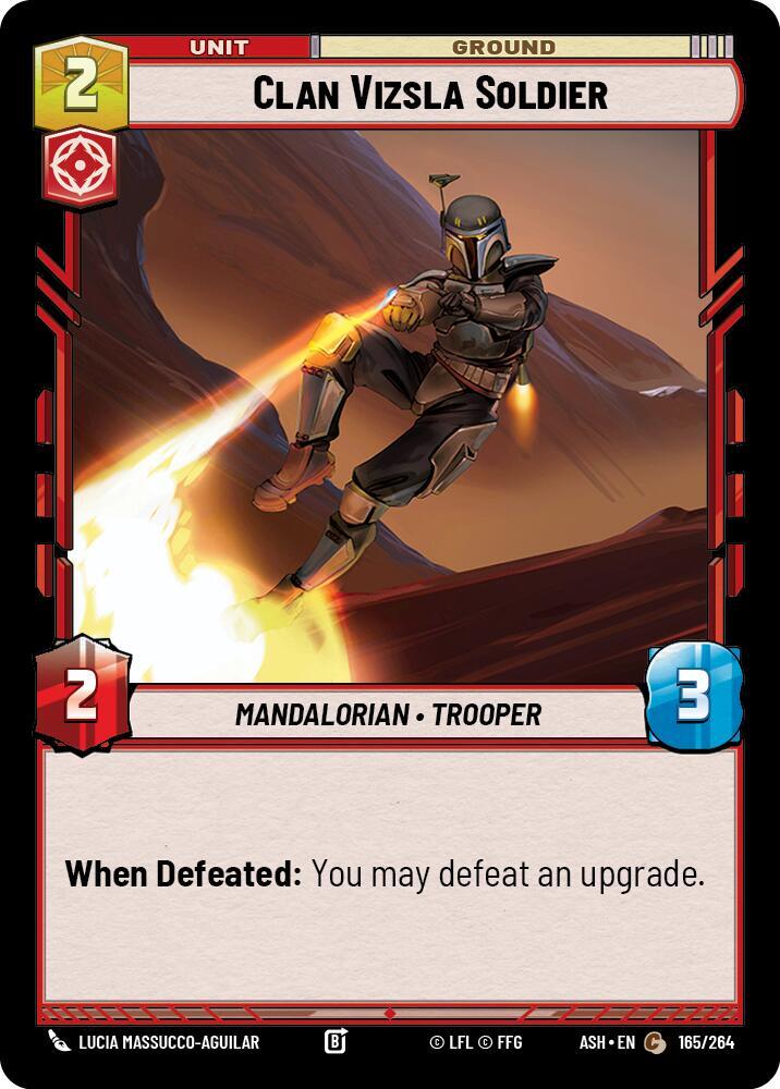Clan Vizsla Soldier [Ashes of the Empire] 165/264