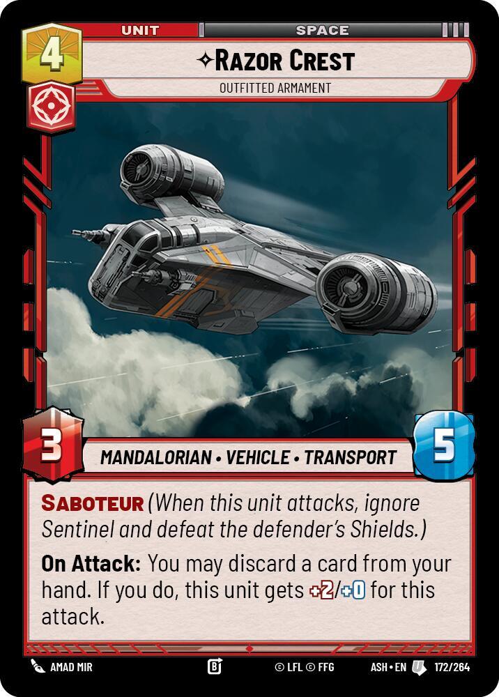 Razor Crest - Outfitted Armament [Ashes of the Empire] 172/264