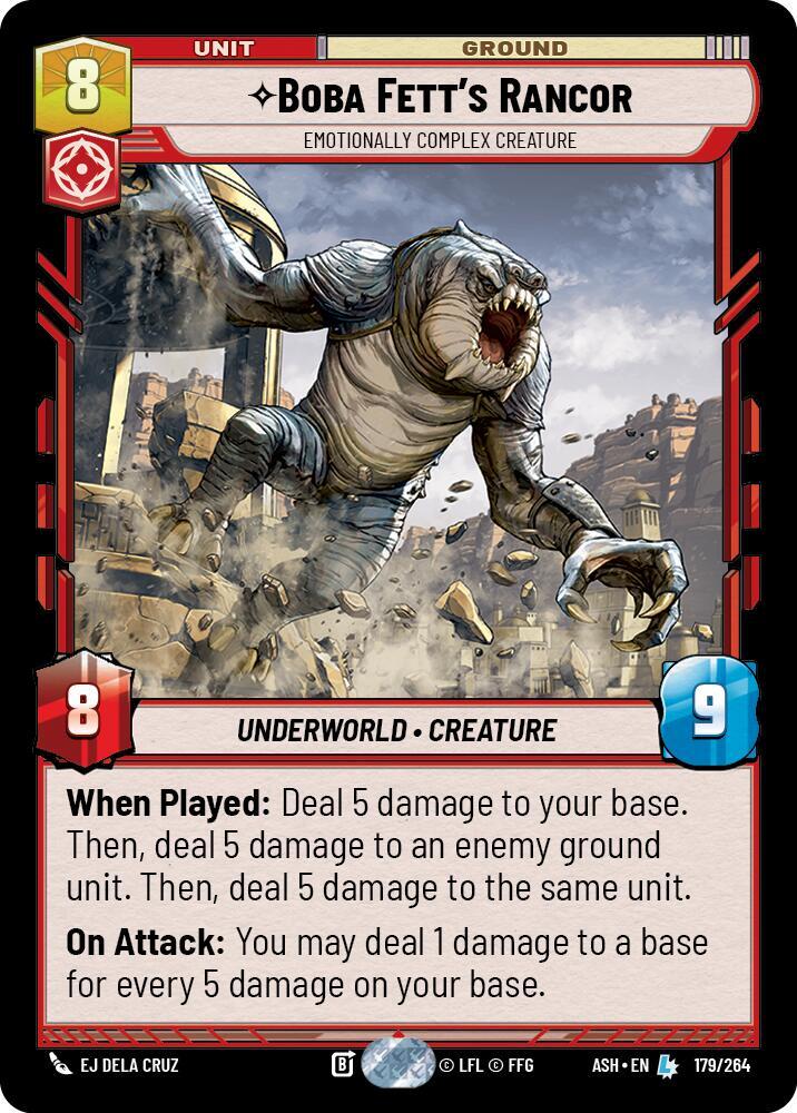 Boba Fett's Rancor - Emotionally Complex Creature [Ashes of the Empire] 179/264