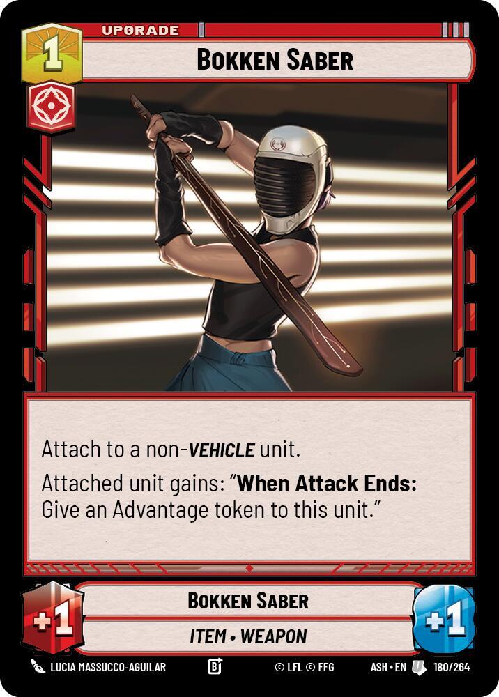 Bokken Saber [Ashes of the Empire] 180/264