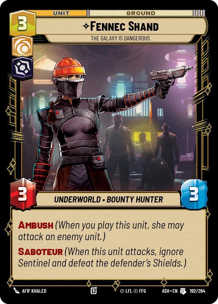 Fennec Shand - The Galaxy Is Dangerous [Ashes of the Empire] 192/264