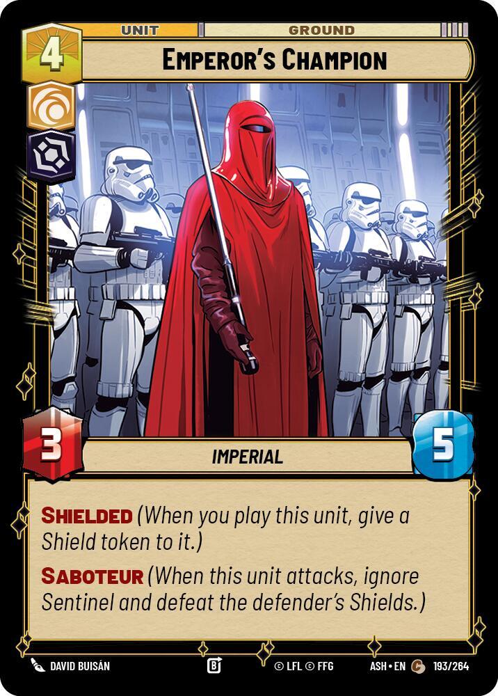 Emperor's Champion [Ashes of the Empire] 193/264