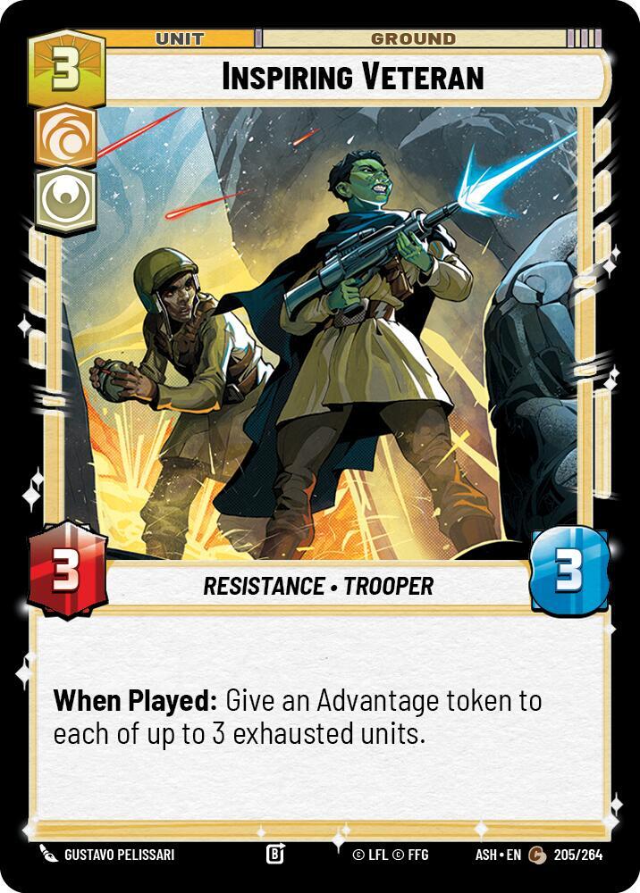 Inspiring Veteran [Ashes of the Empire] 205/264