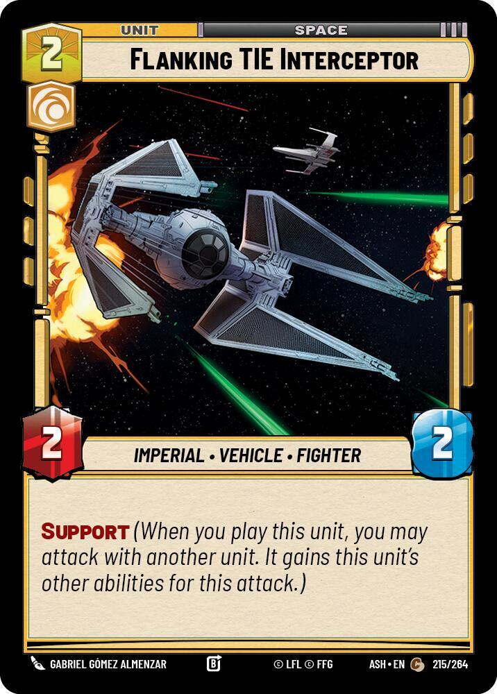 Flanking TIE Interceptor [Ashes of the Empire] 215/264