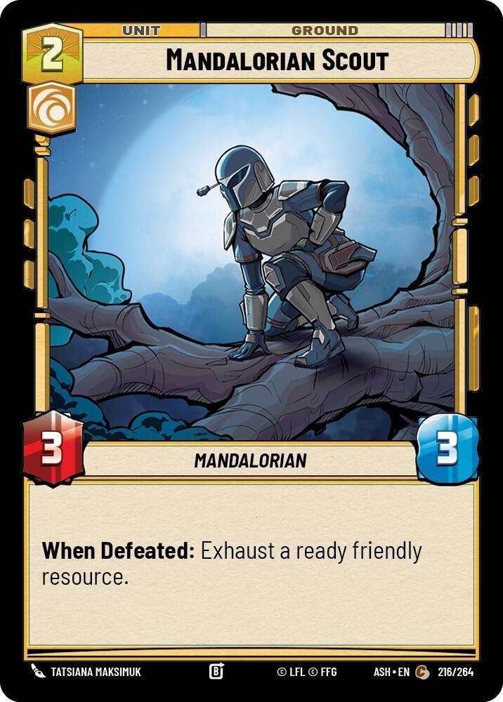 Mandalorian Scout [Ashes of the Empire] 216/264
