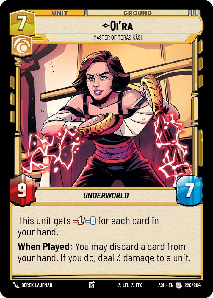 Qi'ra - Master of Teras Kasi [Ashes of the Empire] 226/264