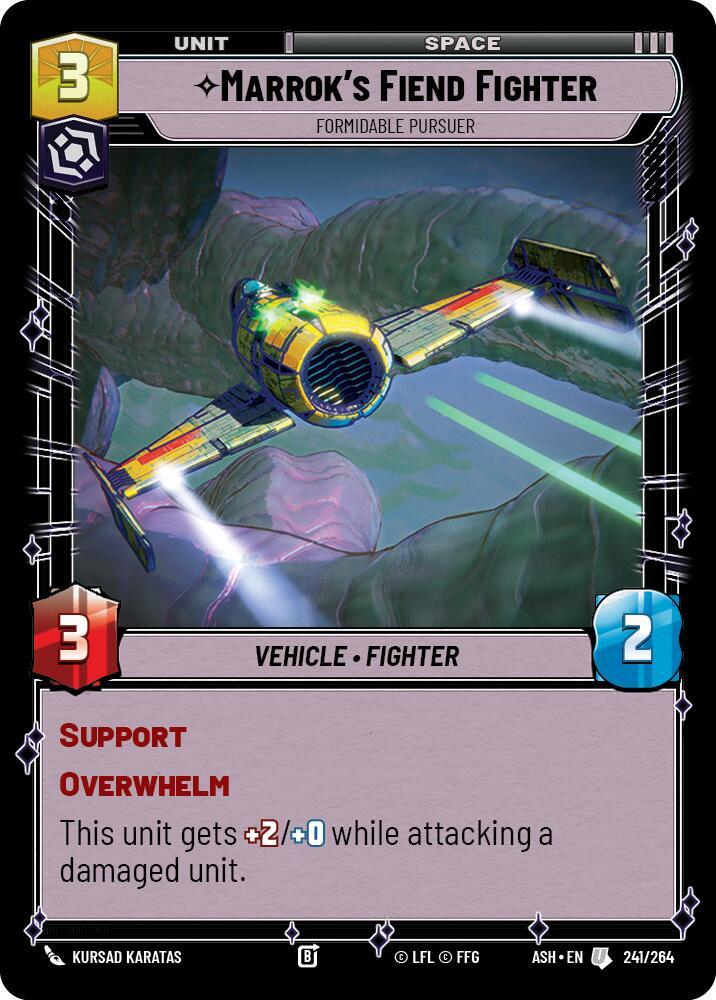 Marrok's Fiend Fighter - Formidable Pursuer [Ashes of the Empire] 241/264