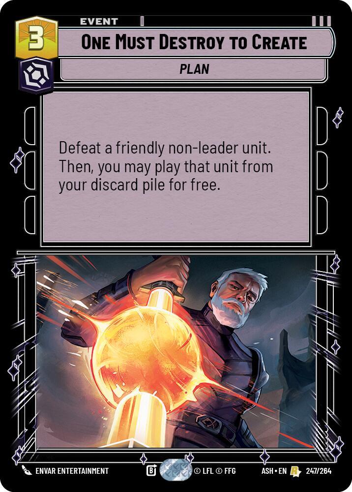 One Must Destroy to Create [Ashes of the Empire] 247/264