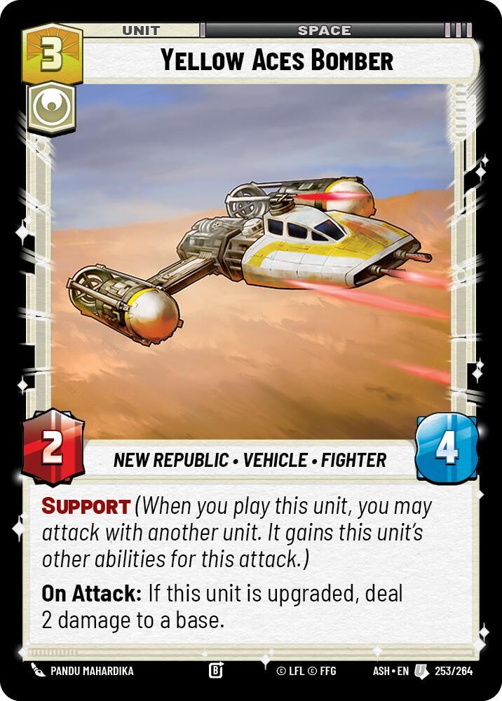 Yellow Aces Bomber [Ashes of the Empire] 253/264