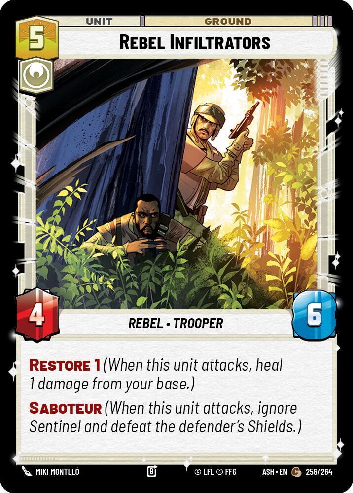 Rebel Infiltrators [Ashes of the Empire] 256/264