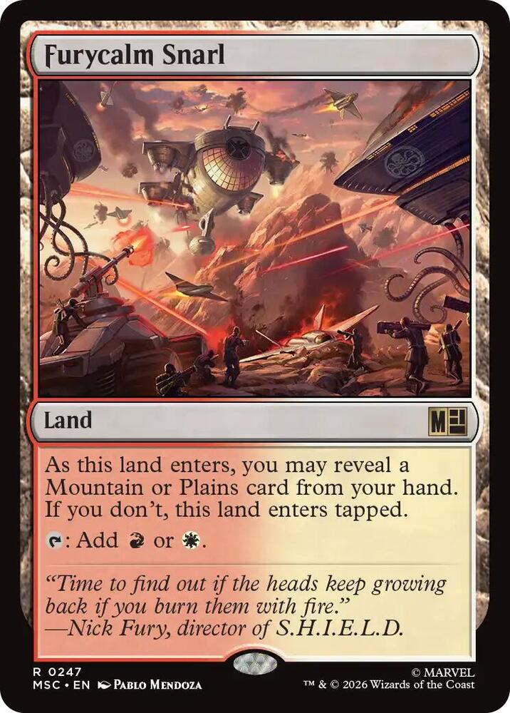 Furycalm Snarl (Surge Foil) [Commander: Marvel Super Heroes] 247