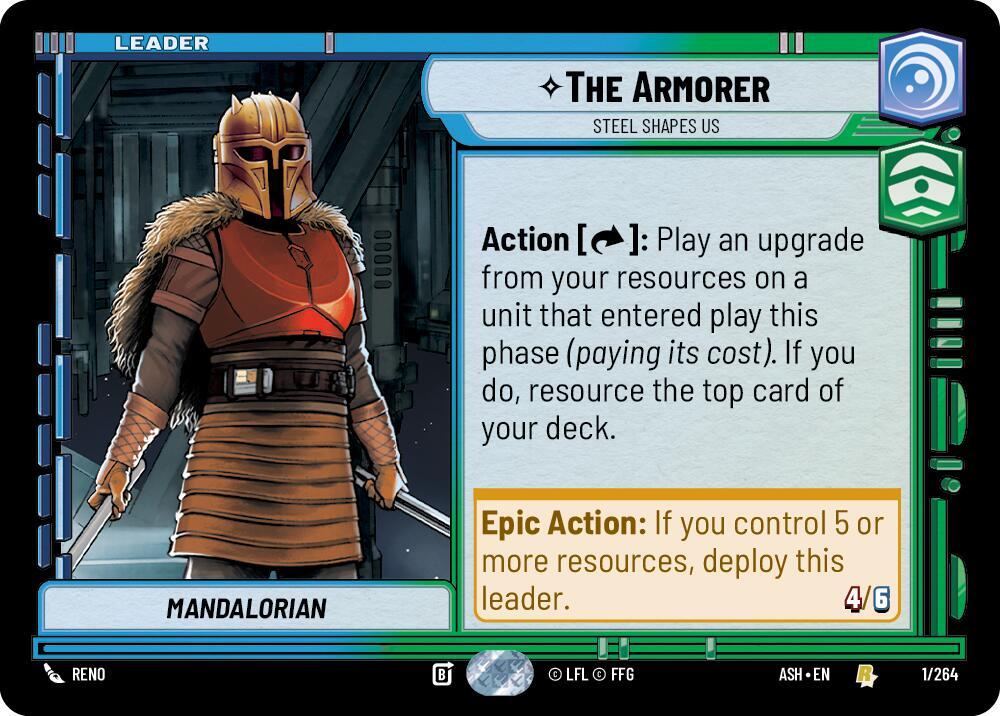 The Armorer - Steel Shapes Us [Ashes of the Empire] 1/264