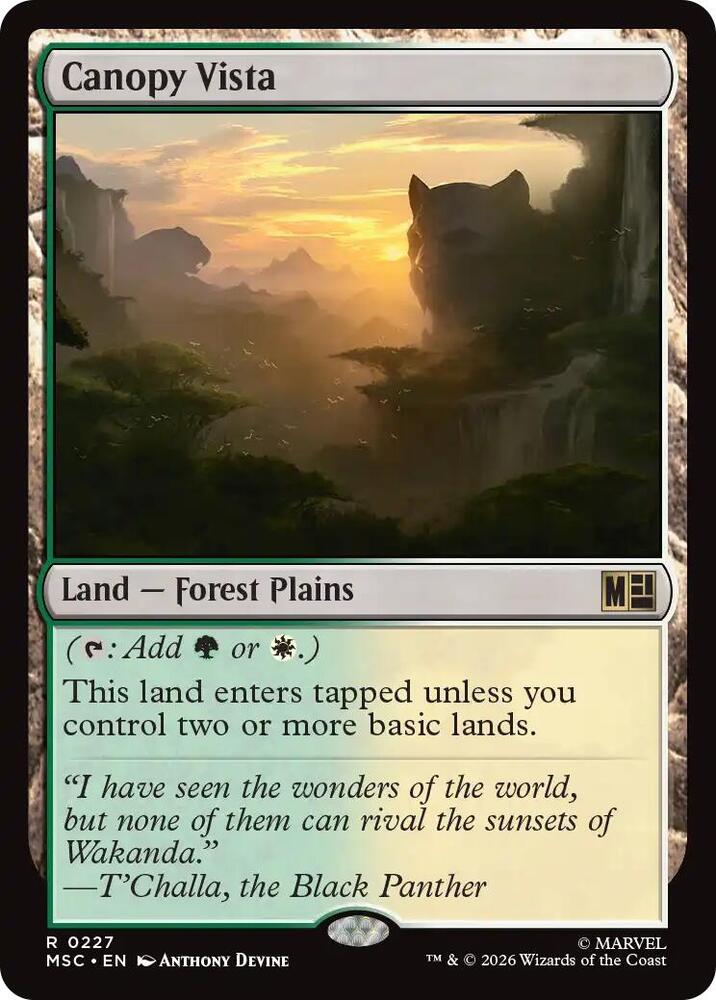 Canopy Vista [Commander: Marvel Super Heroes] 227