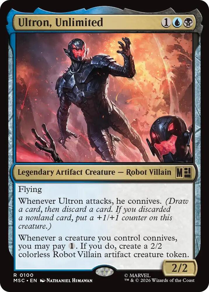 Ultron, Unlimited [Commander: Marvel Super Heroes] 100