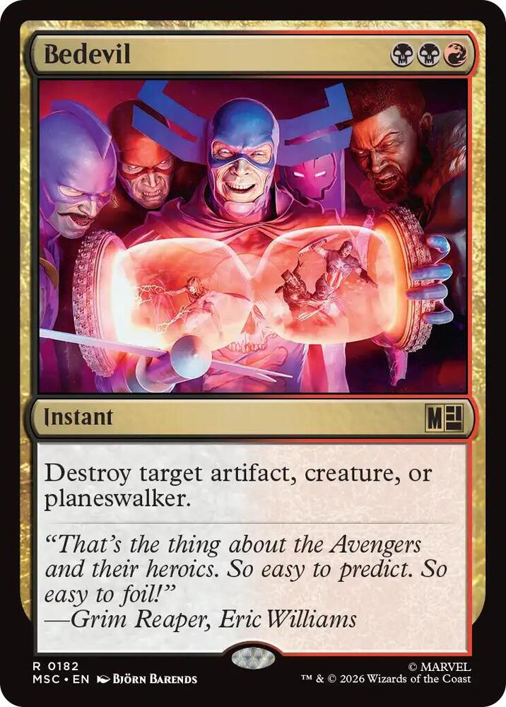 Bedevil [Commander: Marvel Super Heroes] 182