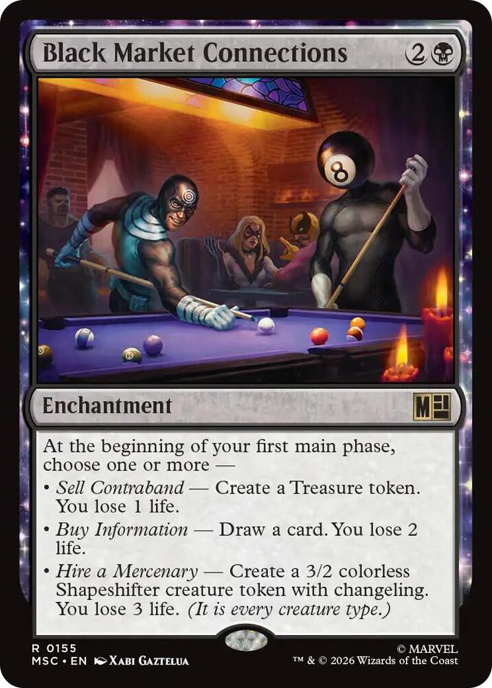 Black Market Connections [Commander: Marvel Super Heroes] 155