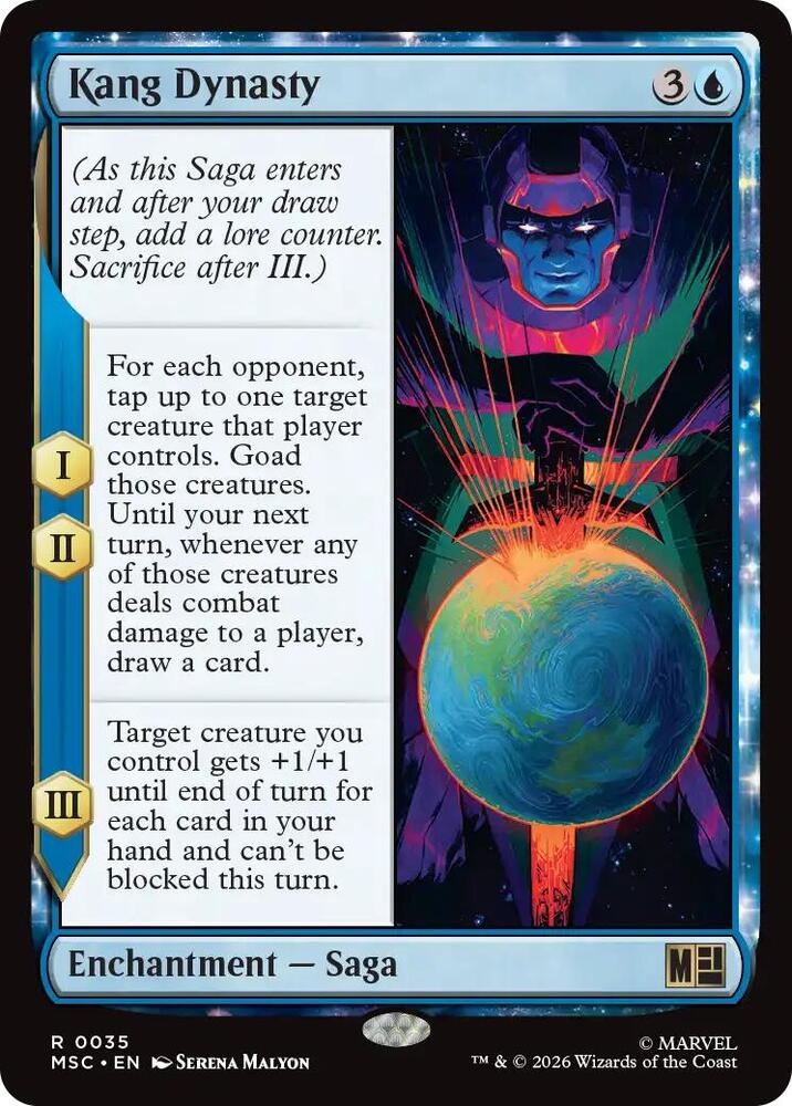 Kang Dynasty (Surge Foil) [Commander: Marvel Super Heroes] 35