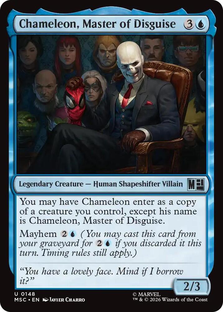 Chameleon, Master of Disguise [Commander: Marvel Super Heroes] 148