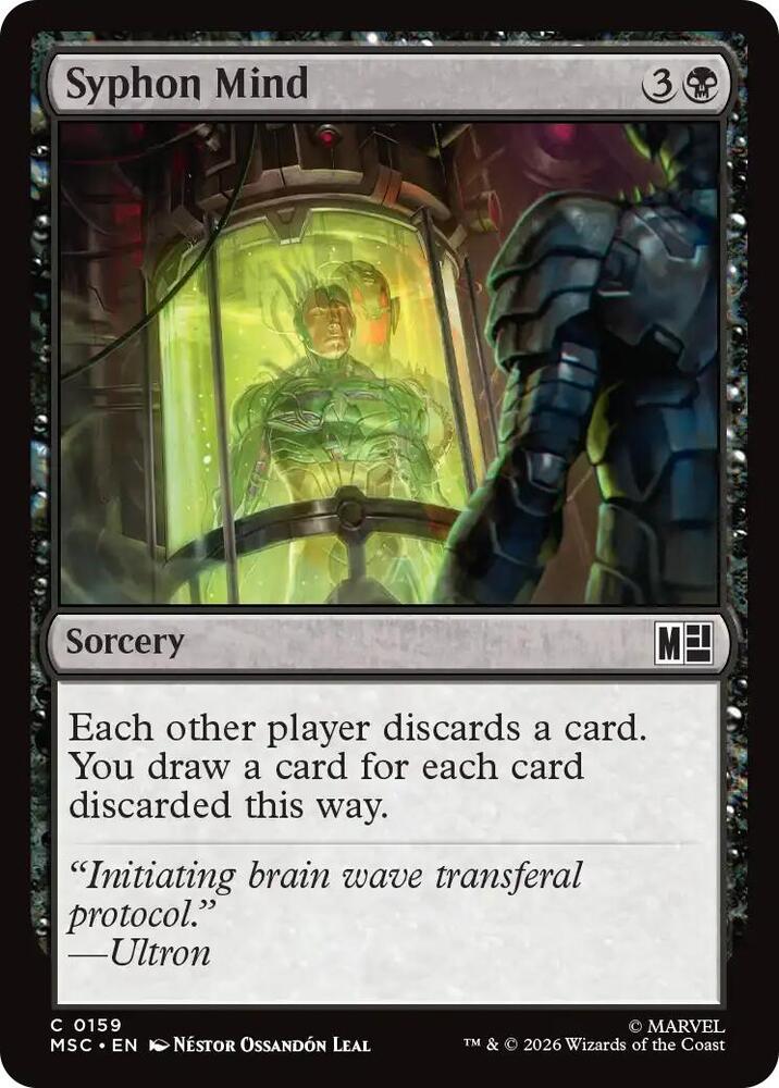 Syphon Mind [Commander: Marvel Super Heroes] 159