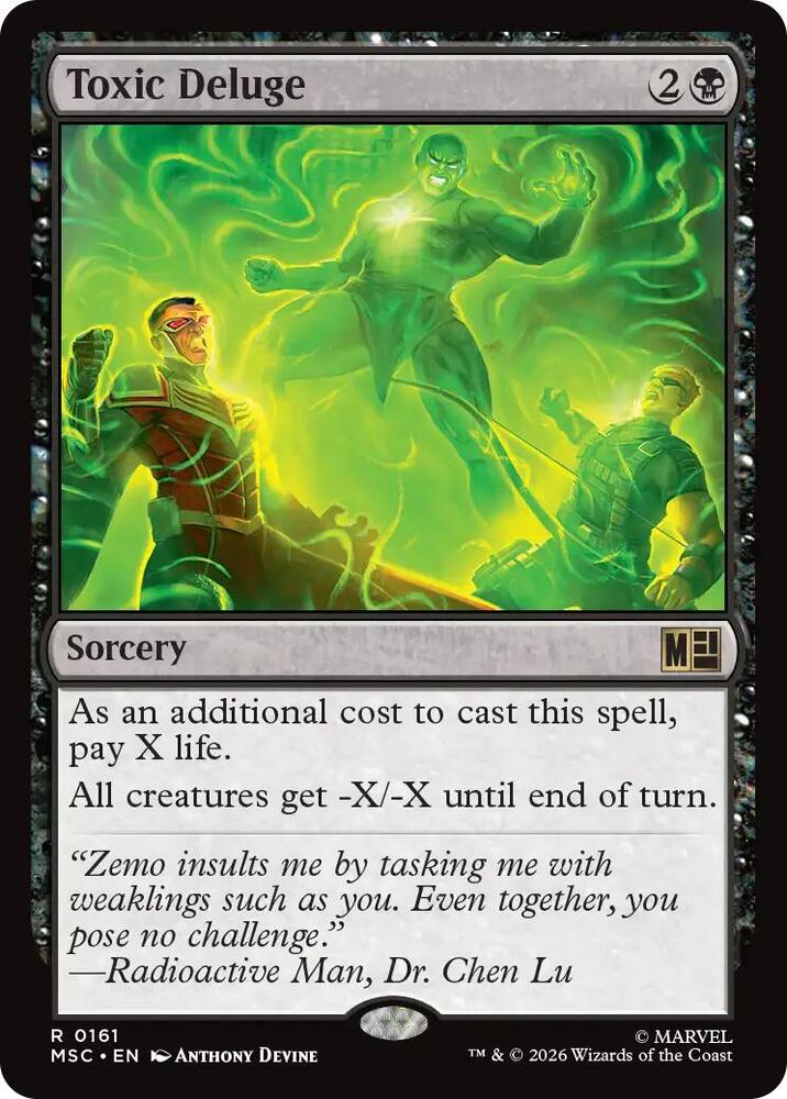 Toxic Deluge [Commander: Marvel Super Heroes] 161